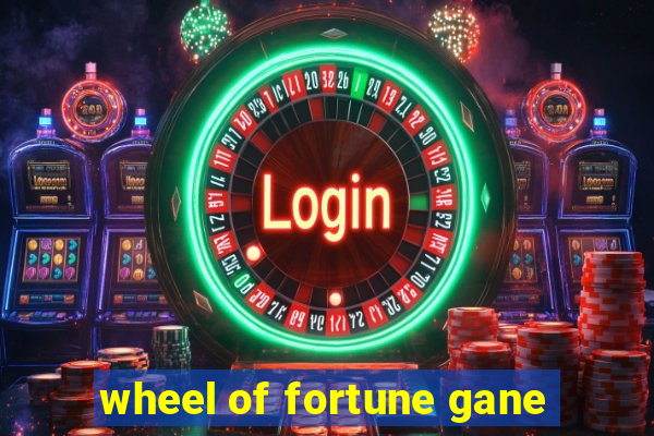 wheel of fortune gane