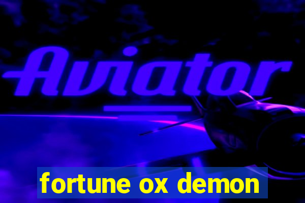 fortune ox demon