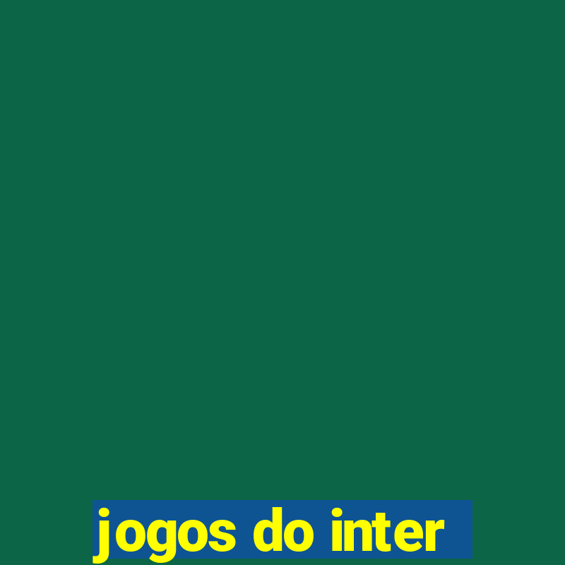 jogos do inter