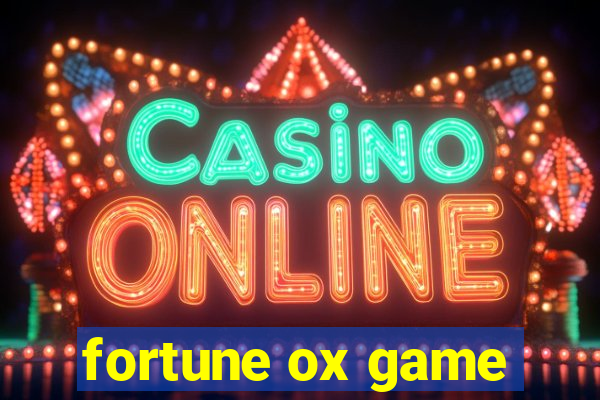 fortune ox game