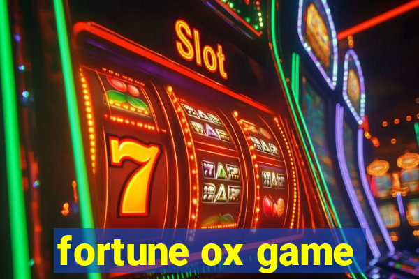 fortune ox game