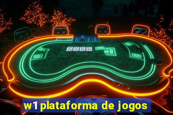 w1 plataforma de jogos