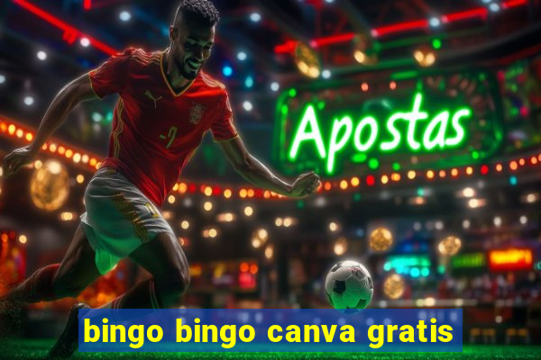 bingo bingo canva gratis