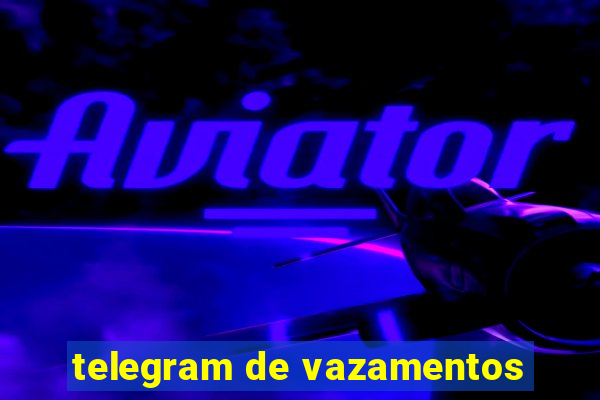 telegram de vazamentos