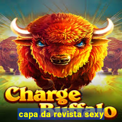 capa da revista sexy