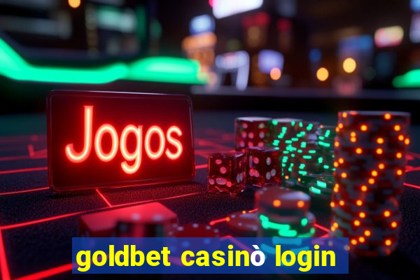 goldbet casinò login