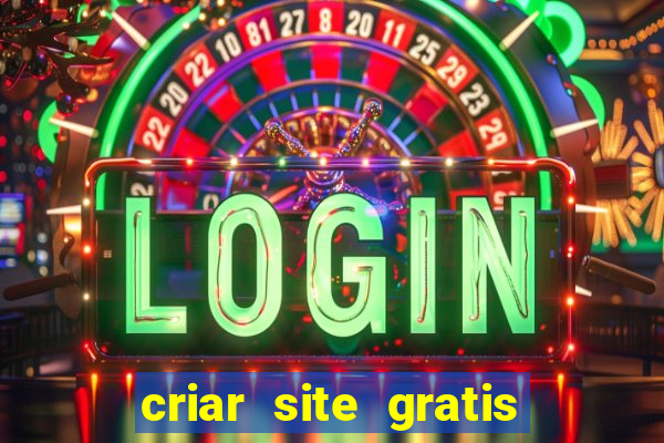 criar site gratis de jogos