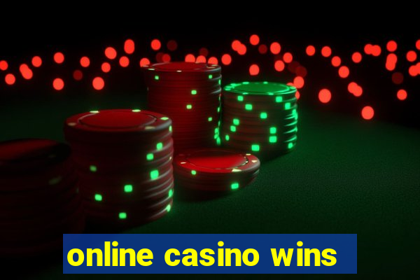 online casino wins