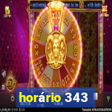 horário 343