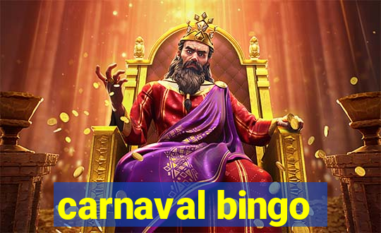 carnaval bingo