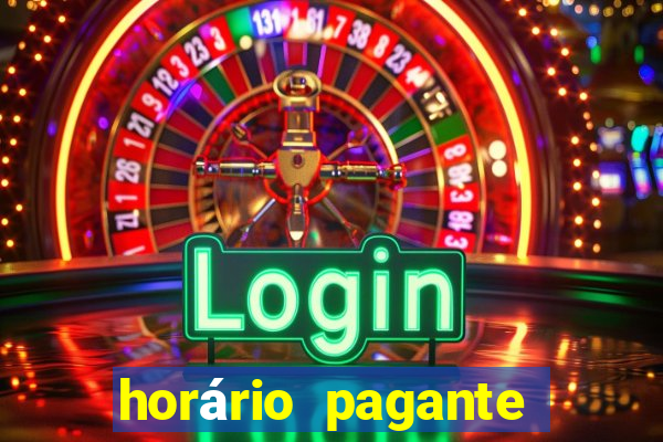 horário pagante fortune mouse