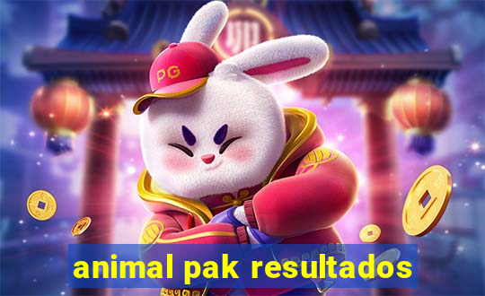 animal pak resultados