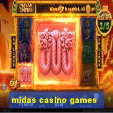 midas casino games