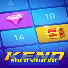 wins of winter slot