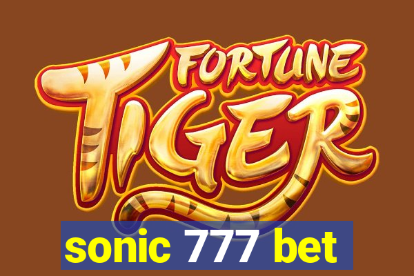 sonic 777 bet