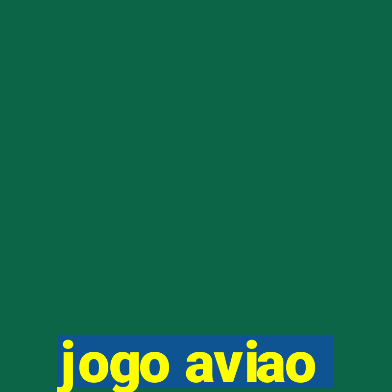 jogo aviao