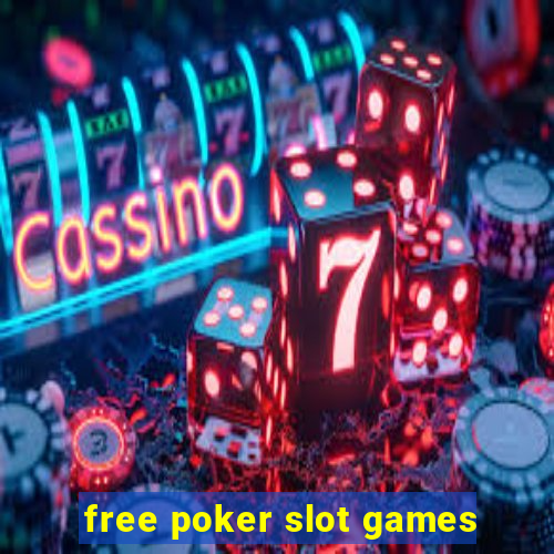 free poker slot games