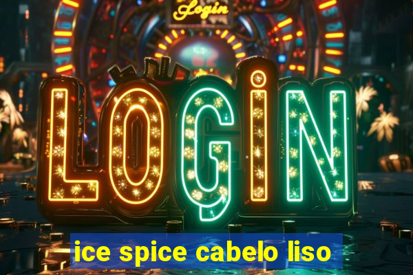 ice spice cabelo liso