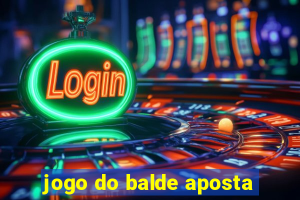 jogo do balde aposta