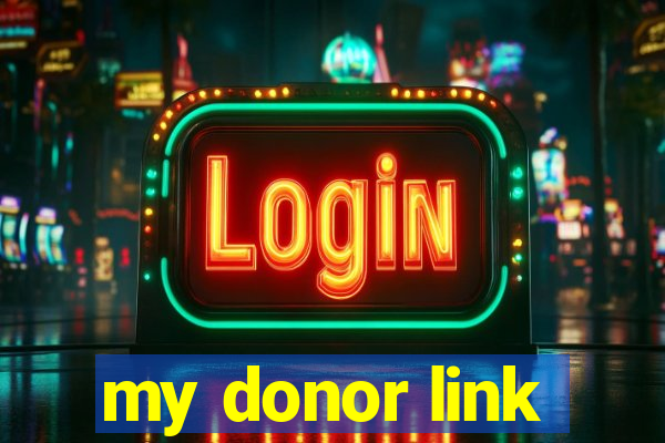 my donor link