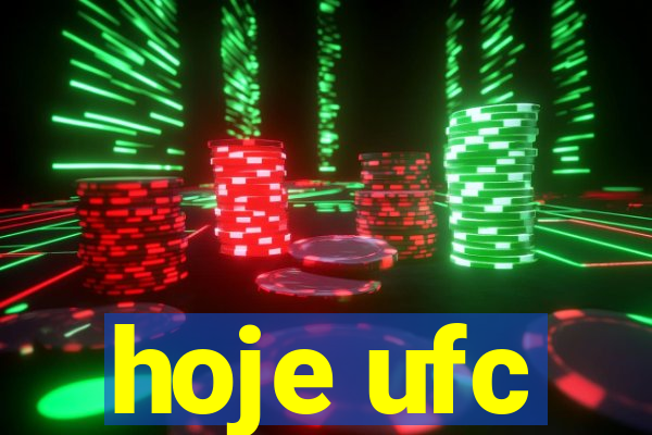 hoje ufc