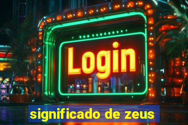 significado de zeus