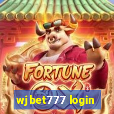 wjbet777 login