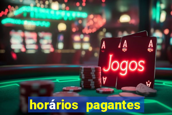 horários pagantes do fortune mouse