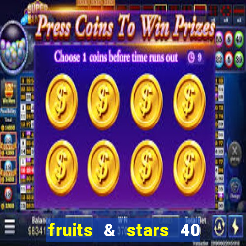 fruits & stars 40 christmas slot