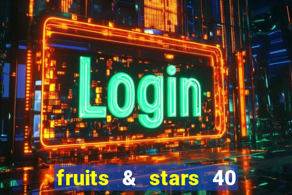 fruits & stars 40 christmas slot