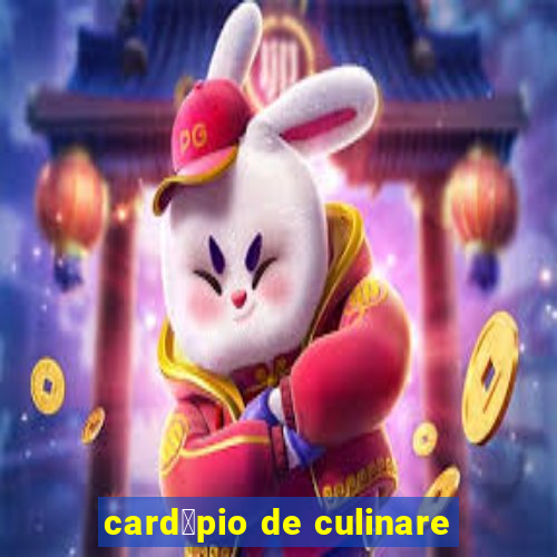 card谩pio de culinare