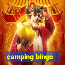 camping bingo