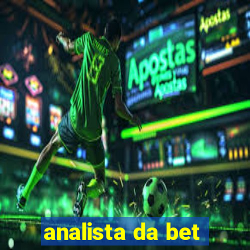 analista da bet