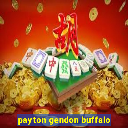 payton gendon buffalo