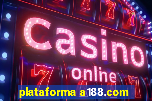 plataforma a188.com