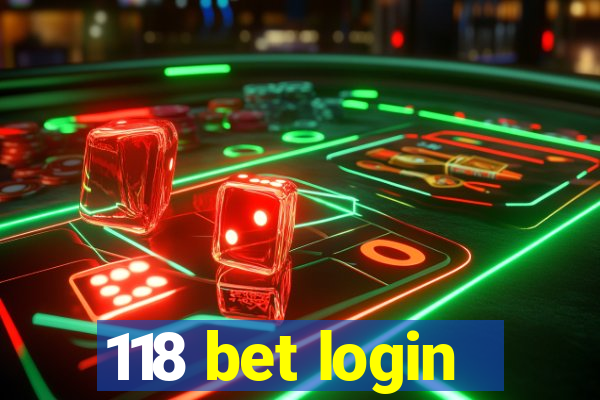 118 bet login