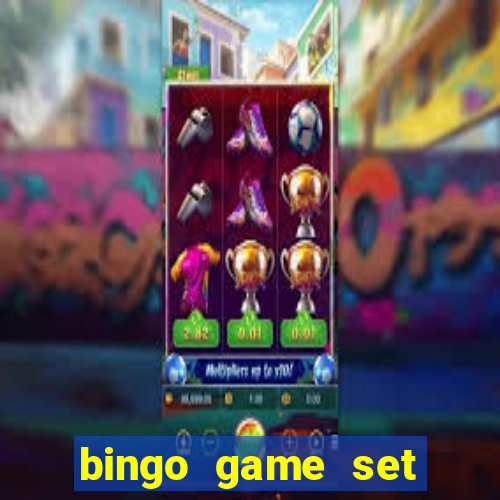 bingo game set near me