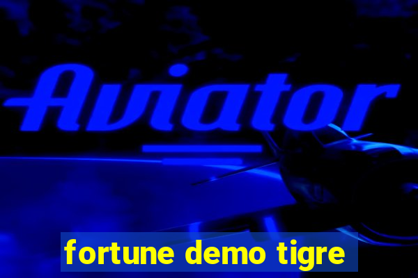 fortune demo tigre