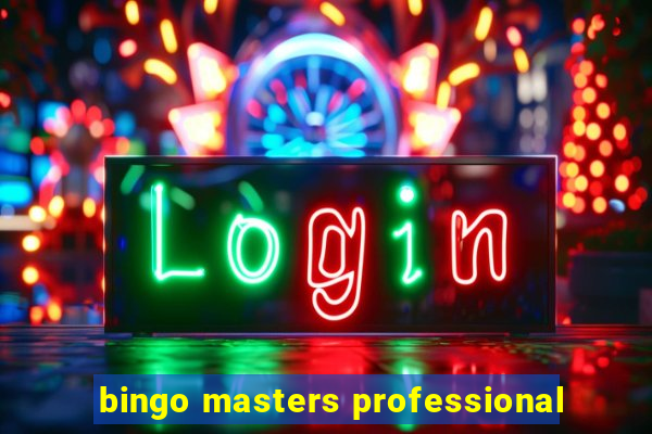 bingo masters professional