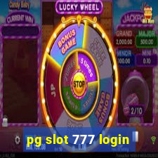 pg slot 777 login