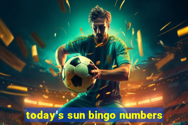 today's sun bingo numbers