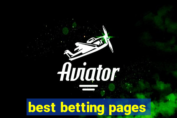 best betting pages