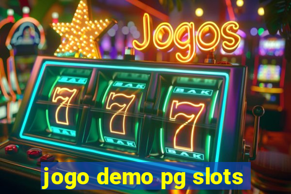 jogo demo pg slots