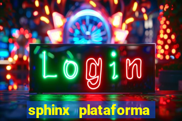 sphinx plataforma de jogos