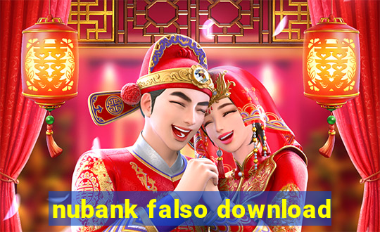 nubank falso download