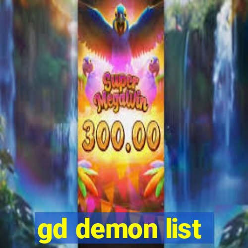 gd demon list