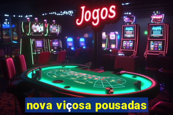 nova viçosa pousadas