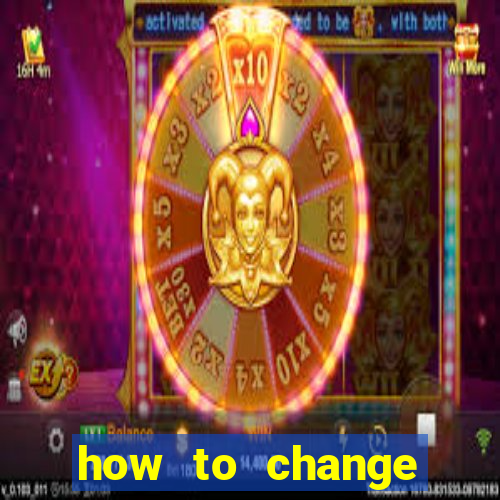 how to change bingo card on slot machine