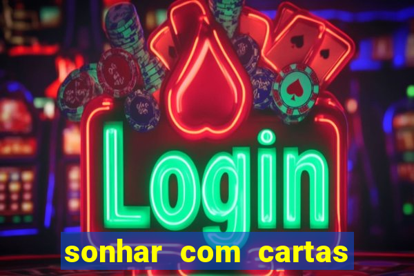 sonhar com cartas de baralho no chao