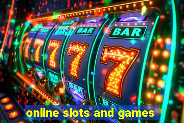 online slots and games